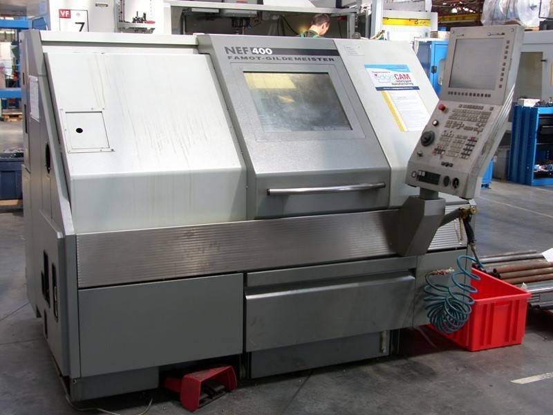 Tokarka CNC NEF- 400 Gildemister